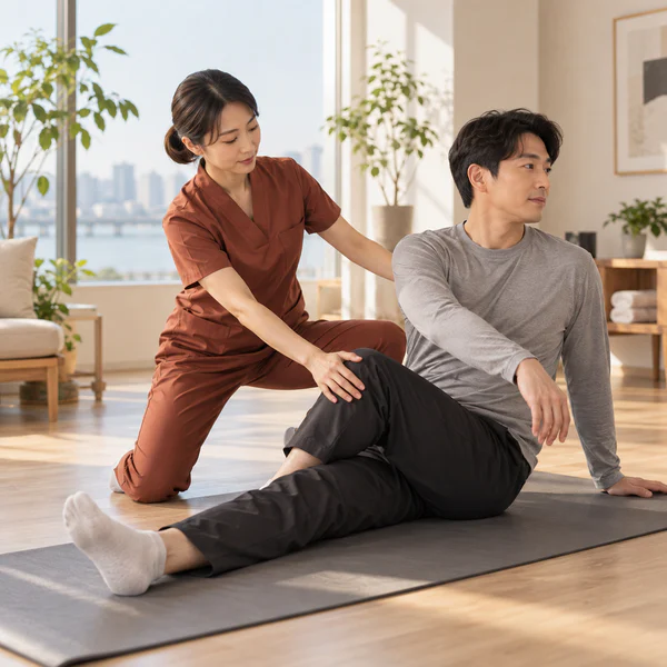 라운지 네이처웰빙 홈타이 안내 이미지